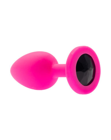232447 - Kinki Range Silicone Gemmed Butt Plug - 2.8 Inch - Just for you desires