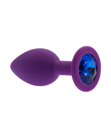 232467 - Kinki Range Silicone Gemmed Butt Plug - 2.8 Inch - Just for you desires