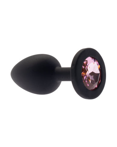 232476 - Kinki Range Silicone Gemmed Butt Plug - 2.8 Inch - Just for you desires