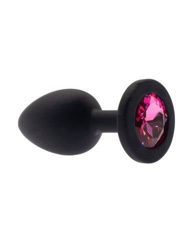 232477 - Kinki Range Silicone Gemmed Butt Plug - 2.8 Inch - Just for you desires