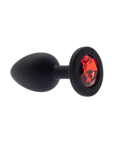 232478 - Kinki Range Silicone Gemmed Butt Plug - 2.8 Inch - Just for you desires