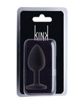 232480 - Kinki Range Silicone Gemmed Butt Plug - 2.8 Inch - Just for you desires