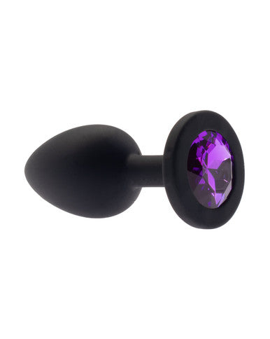 232482 - Kinki Range Silicone Gemmed Butt Plug - 2.8 Inch - Just for you desires