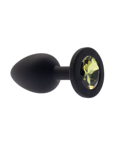 232483 - Kinki Range Silicone Gemmed Butt Plug - 2.8 Inch - Just for you desires