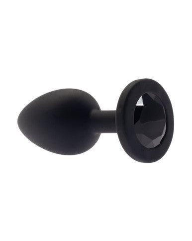 232486 - Kinki Range Silicone Gemmed Butt Plug - 2.8 Inch - Just for you desires