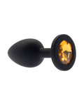 232488 - Kinki Range Silicone Gemmed Butt Plug - 2.8 Inch - Just for you desires