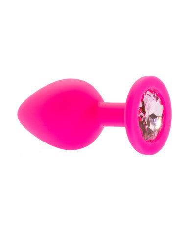 232489 - Kinki Range Silicone Gemmed Butt Plug - 3.1 Inch - Just for you desires