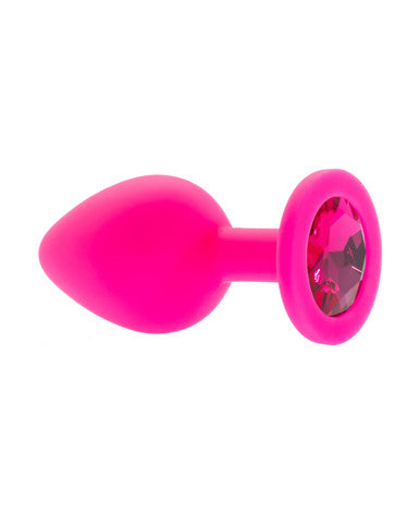 232490 - Kinki Range Silicone Gemmed Butt Plug - 3.1 Inch - Just for you desires