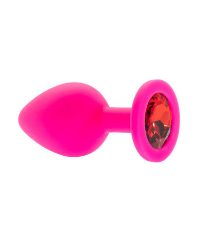 232491 - Kinki Range Silicone Gemmed Butt Plug - 3.1 Inch - Just for you desires