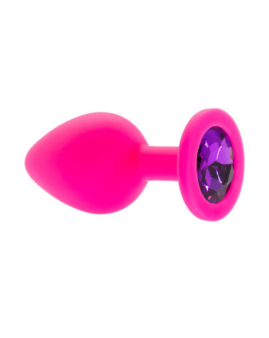232495 - Kinki Range Silicone Gemmed Butt Plug - 3.1 Inch - Just for you desires