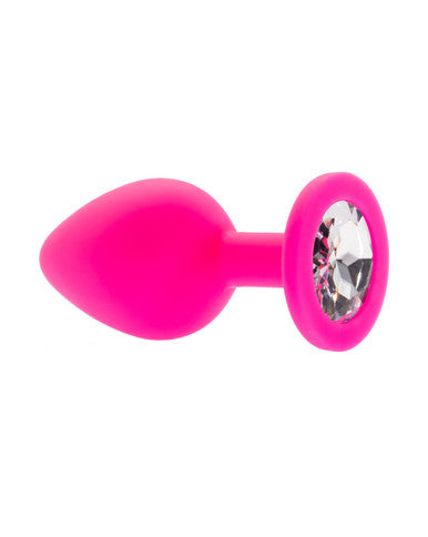 232498 - Kinki Range Silicone Gemmed Butt Plug - 3.1 Inch - Just for you desires