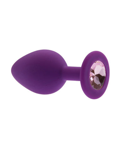 232520 - Kinki Range Silicone Gemmed Butt Plug - 3.1 Inch - Just for you desires