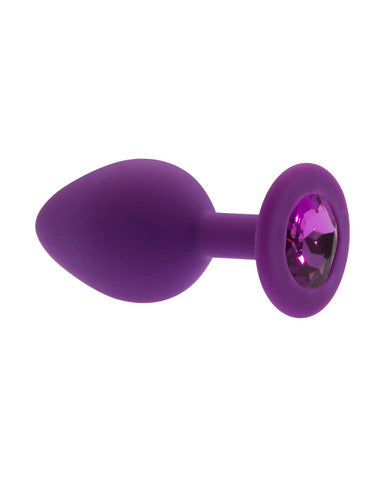 232521 - Kinki Range Silicone Gemmed Butt Plug - 3.1 Inch - Just for you desires
