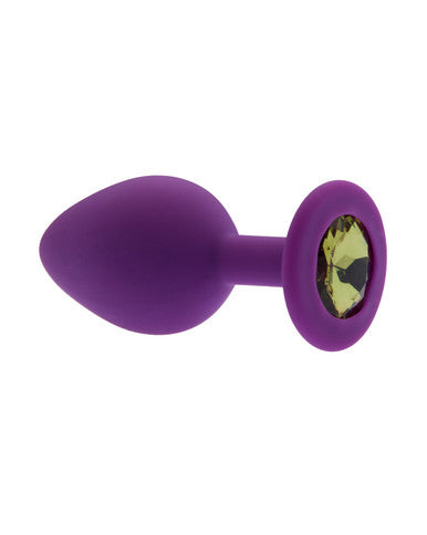 232522 - Kinki Range Silicone Gemmed Butt Plug - 3.1 Inch - Just for you desires