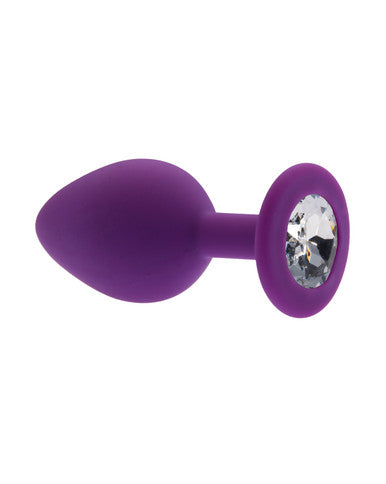 232524 - Kinki Range Silicone Gemmed Butt Plug - 3.1 Inch - Just for you desires