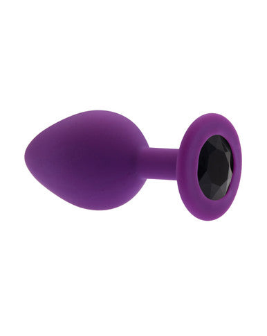 232525 - Kinki Range Silicone Gemmed Butt Plug - 3.1 Inch - Just for you desires