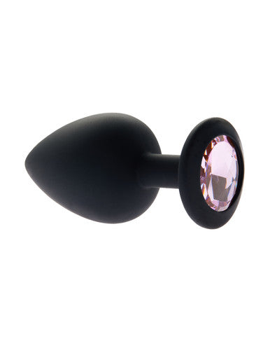 232580 - Kinki Range Silicone Gemmed Butt Plug - 3.8 Inch - Just for you desires