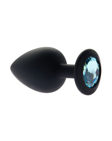 232583 - Kinki Range Silicone Gemmed Butt Plug - 3.8 Inch - Just for you desires