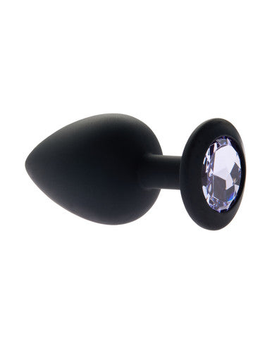 232585 - Kinki Range Silicone Gemmed Butt Plug - 3.8 Inch - Just for you desires