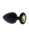 232587 - Kinki Range Silicone Gemmed Butt Plug - 3.8 Inch - Just for you desires