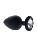 232589 - Kinki Range Silicone Gemmed Butt Plug - 3.8 Inch - Just for you desires