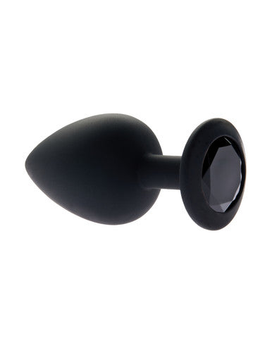 232590 - Kinki Range Silicone Gemmed Butt Plug - 3.8 Inch - Just for you desires
