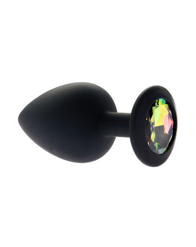 232591 - Kinki Range Silicone Gemmed Butt Plug - 3.8 Inch - Just for you desires
