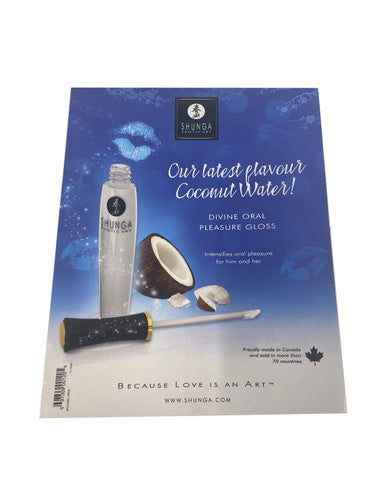 232941 - Shunga Lip Gl Display Card - Just for you desires