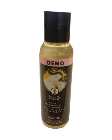 232959 - Shunga Tester Massage Oil Armour - Sweet Lotus - Just for you desires