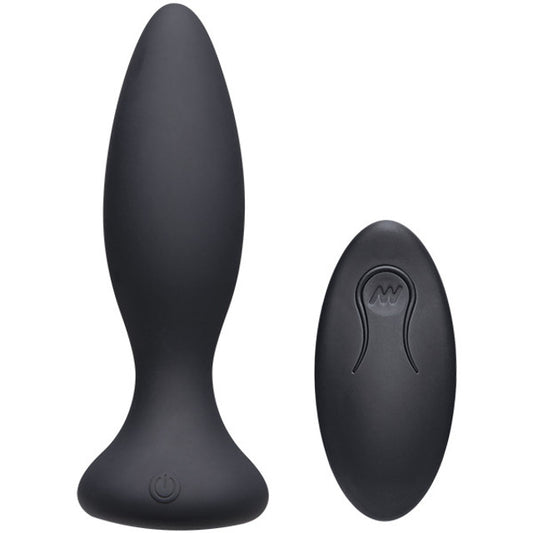 A-PLAY - VIBE - BEGINNER - RECHARGEABLE SILICONE ANAL PLUGWITH REMOTE