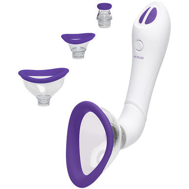 233226 - Bloom-Intimate Body Pump Vibrator - 4-In-1 Interchangeable Set - Just for you desires