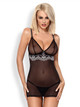 233576 - Obsessive Exquisite - Chemise And Thong - Just for you desires