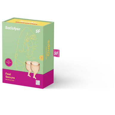 234308 - Satisfyer Feel Secure Menstrual Cup - Just for you desires