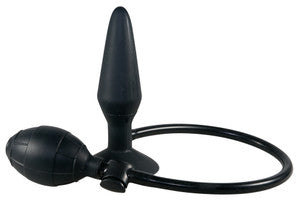 True Black inflatable Plug - Just for you desires
