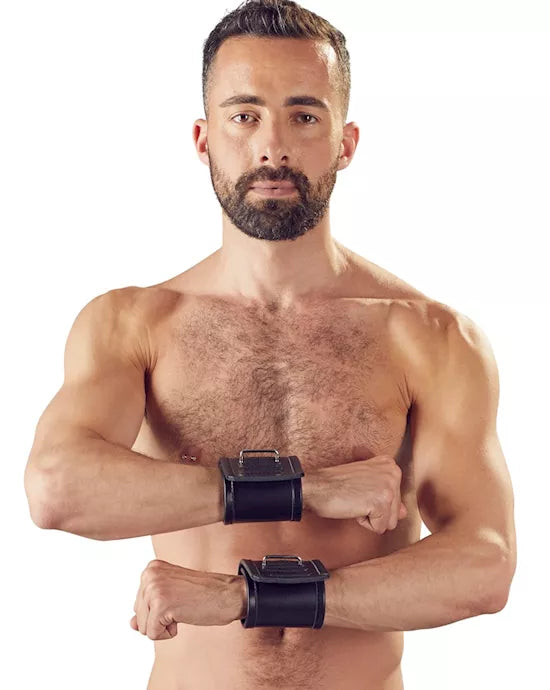 Leather Wrist Restraints - Just for you desires