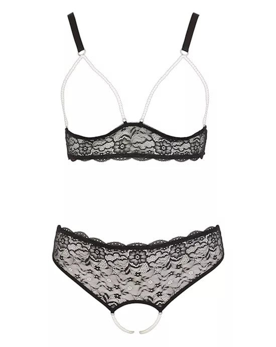 Pearl Set Black 2XL - Just for you desires