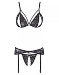 Lace Suspender Set XL - Just for you desires