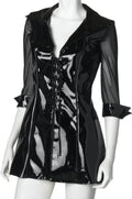 Alexa Vinyl and Mesh Dress - Just for you desires