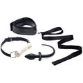 241857 - Tailz Puppy Play Set - Silicone Bone Gag Tail Anal Plug and Collar - Just for you desires