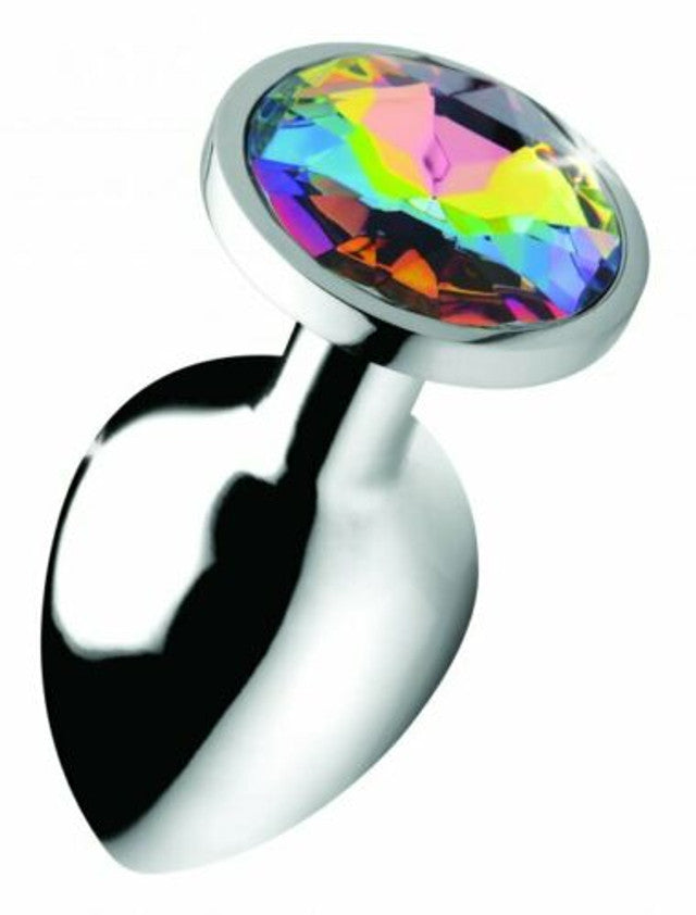 Booty Sparks Rainbow Prism Gem Anal Plug - Small - Just for you desires