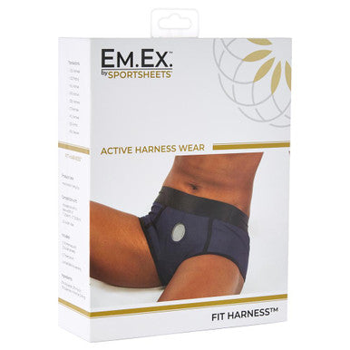 242053 - Em.Ex Fit Harness - Xxl - Just for you desires