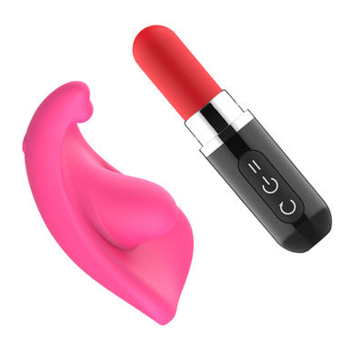 242489 - Abby Lipstick Remote Control Wearable Vibrator - Just for you desires