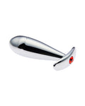 242503 - Kinki Range Dolphine Metal Anal Plug - 3.7 Inch - Just for you desires