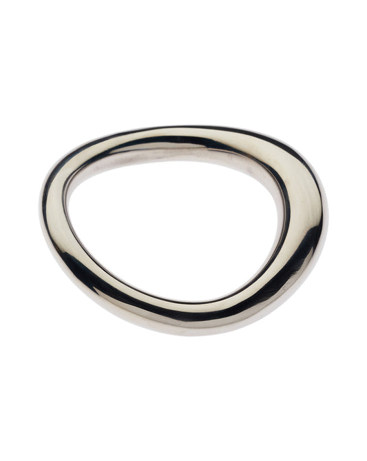 Kink Stainless Steel Bent Cock Ring -52.5mm