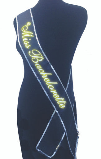 242666 - Miss Bachelorette Glow In The Dark Blue - Just for you desires