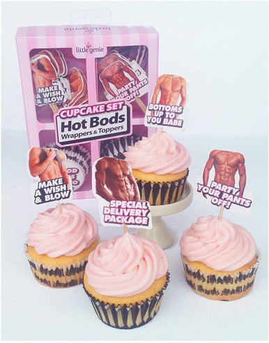 242690 - Hot Bod Cupcake Set - Just for you desires