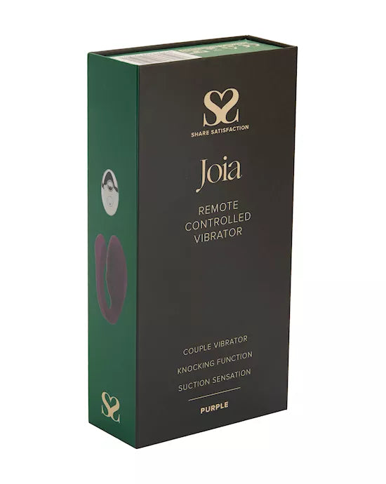 Share Satisfaction Joia Suction Vibrator - Just for you desires