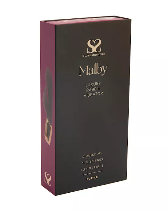 Share Satisfaction Malby - Luxury Rabbit Vibrator - Just for you desires