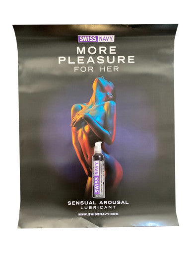 243193 - Swiss Navy Arousal Gel 22X28 Poster - Just for you desires