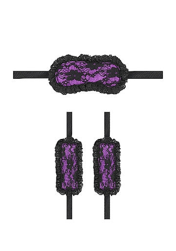 243345 - Introductory Bondage Kit- Purple - Just for you desires